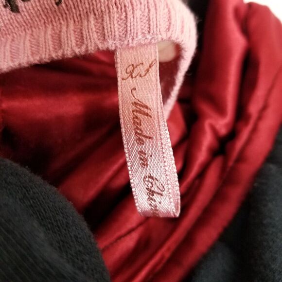 Anthropologie Knitted Dove Women Ruffle Jacket  Sz XS blue/black - Picture 9 of 10